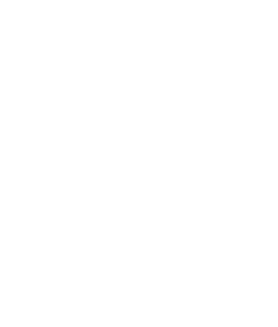 Flying Rat Centered Logo - White